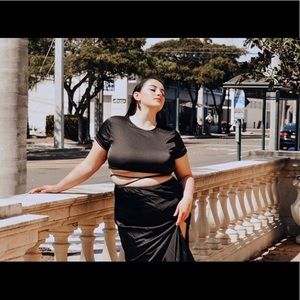 Fashion nova wrap top